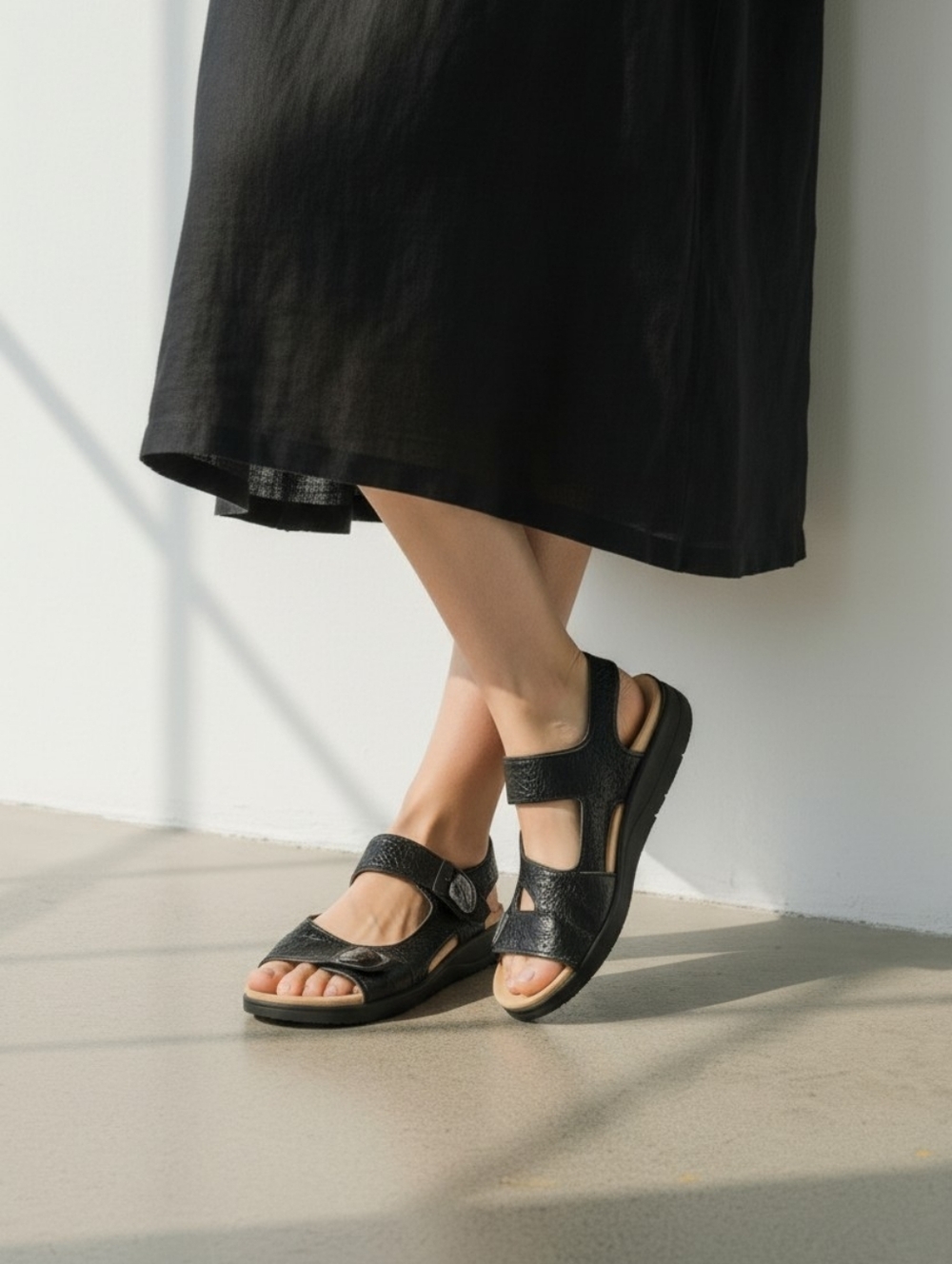 Biza Lily Genuine Leather Sandals